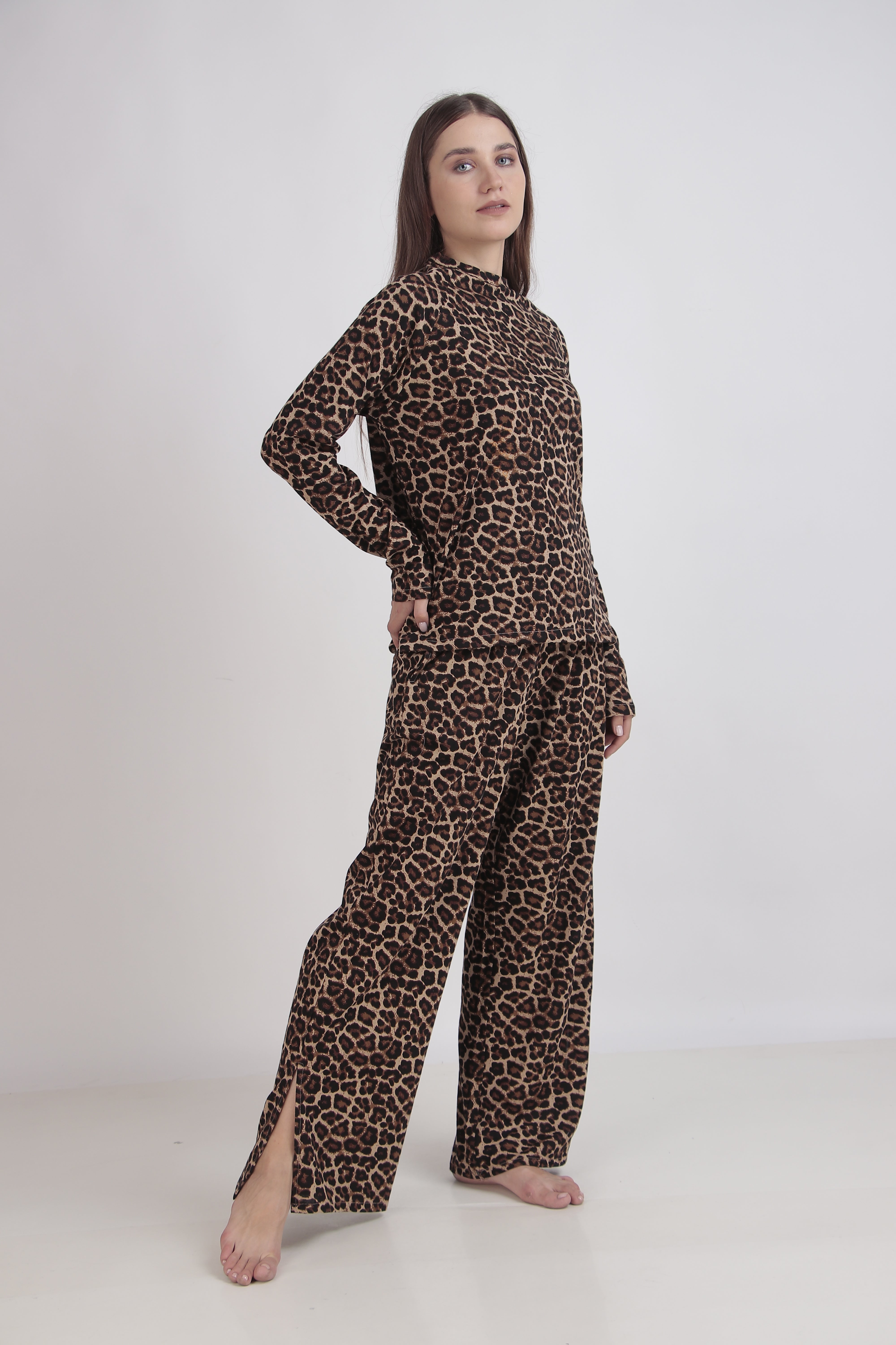 Cheetah Full Sleeves set