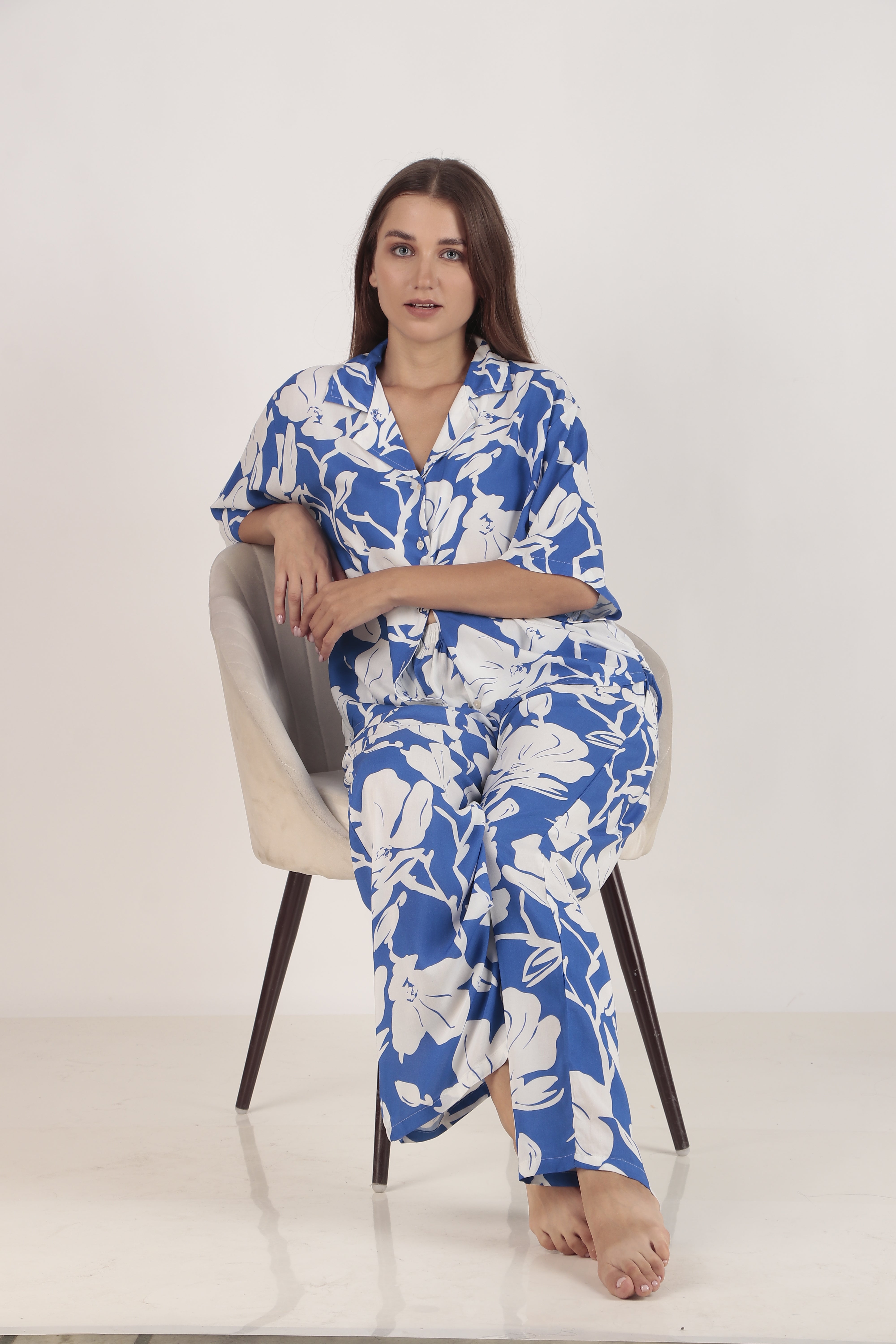 Iris Azure Loungewear set