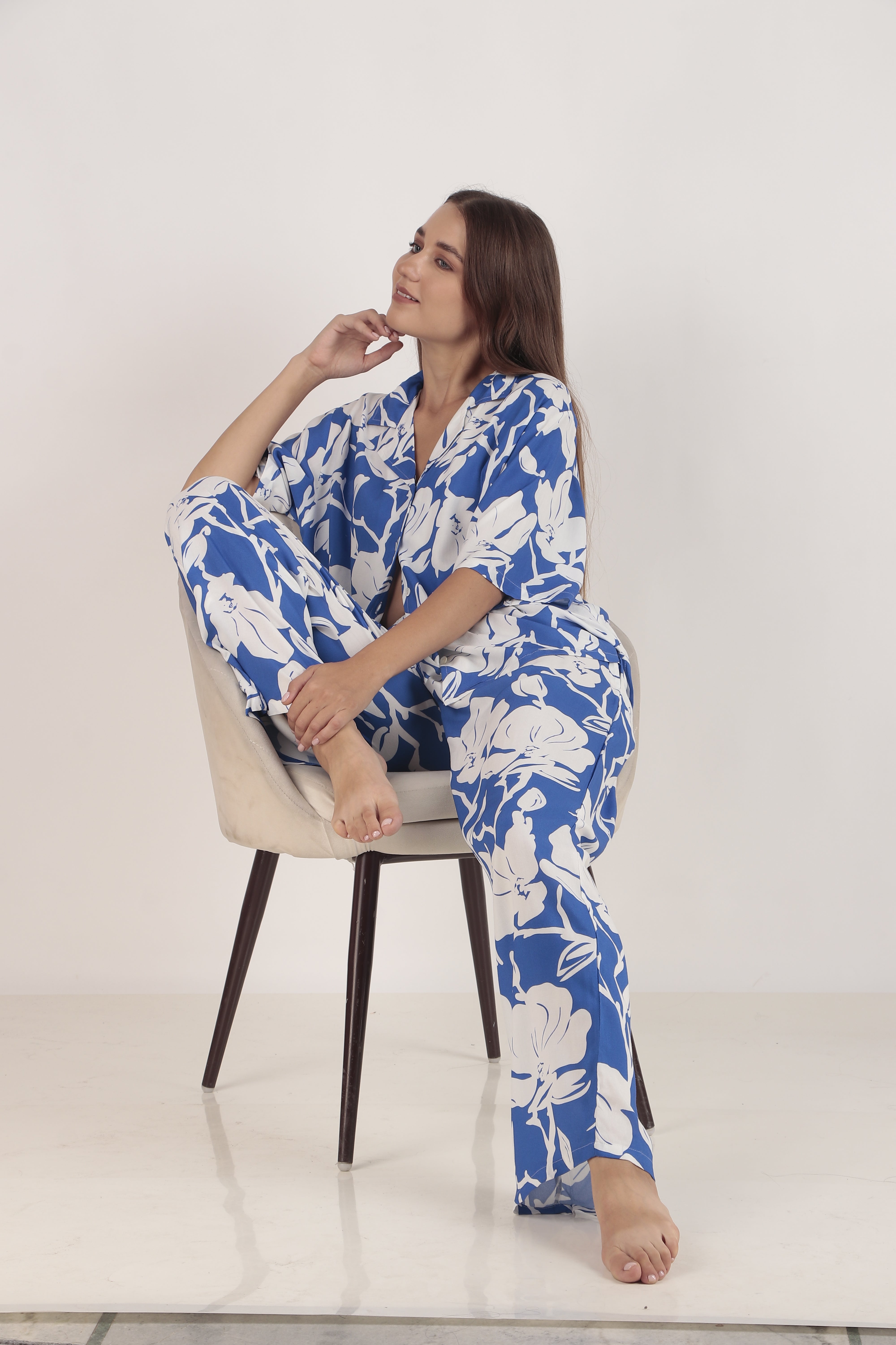 Iris Azure Loungewear set