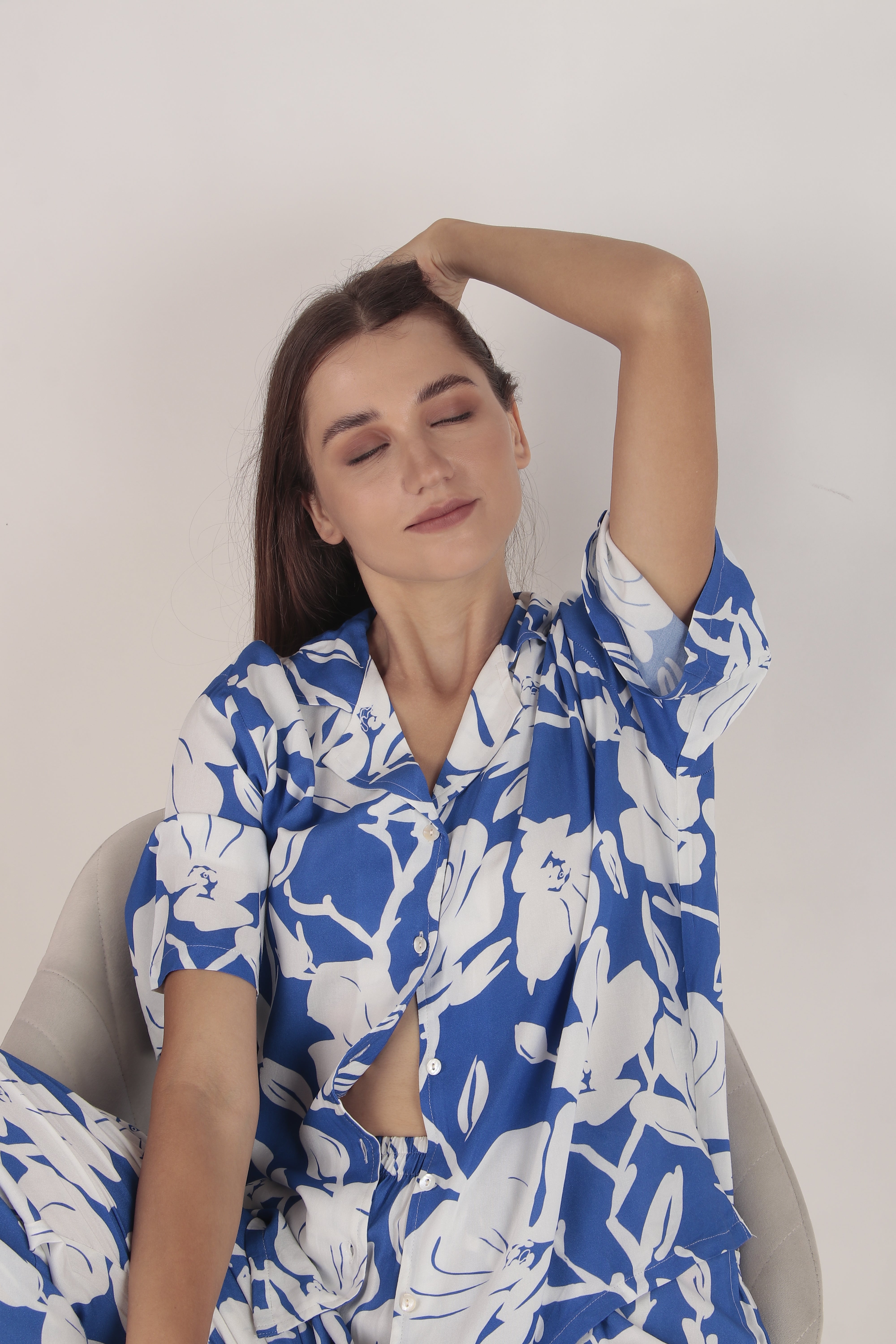 Iris Azure Loungewear set