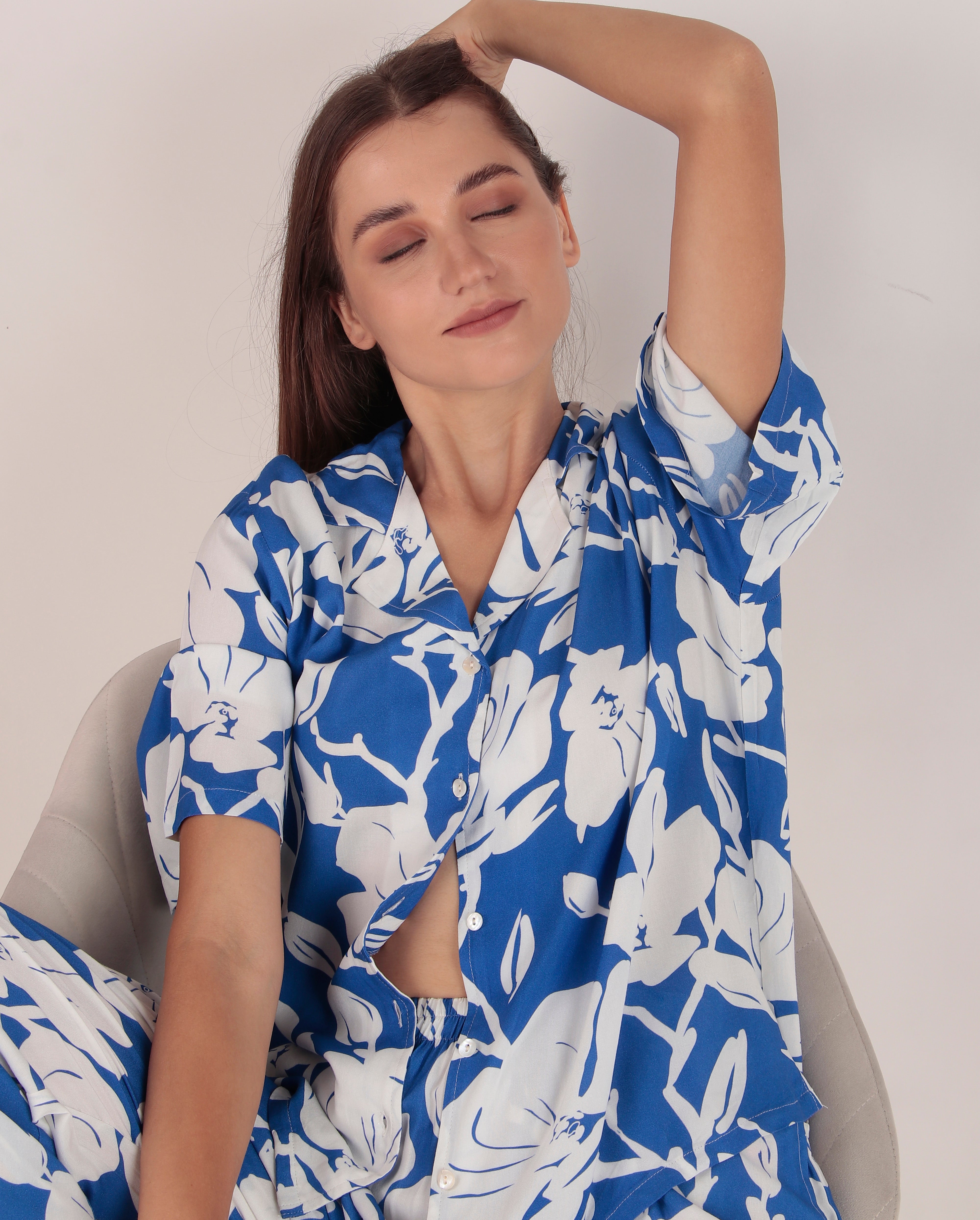 Iris Azure Loungewear set