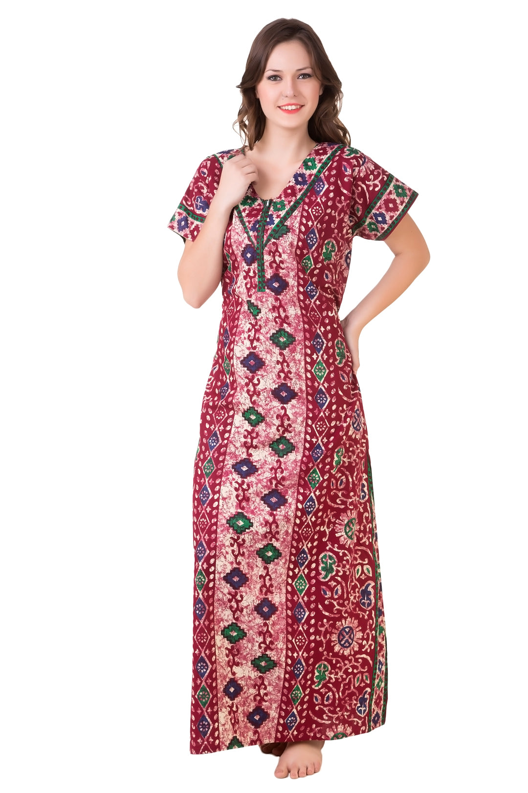 Cotton Printed Nighty