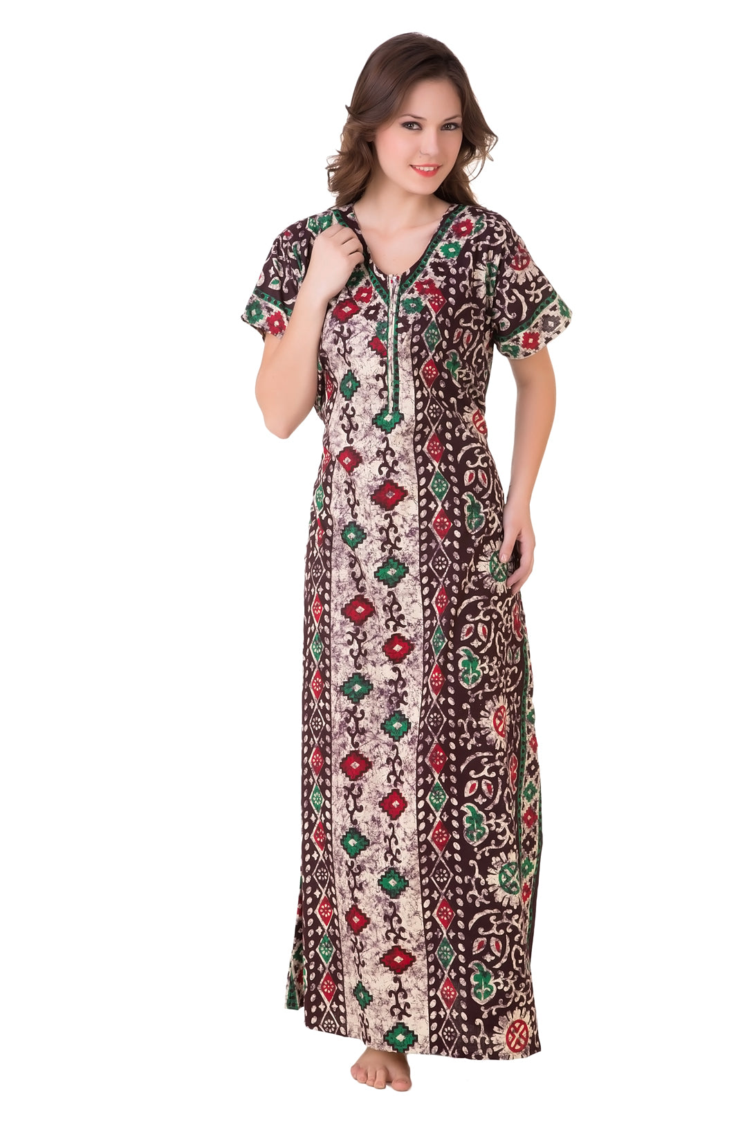 Cotton Printed Nighty